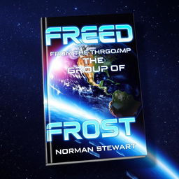 A captivating book cover featuring a stunning image of Earth as seen from space, highlighting its atmosphere in vibrant colors