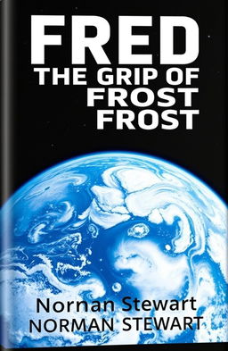 A captivating book cover featuring a stunning image of Earth from space, showcasing its vibrant blue oceans and swirling white clouds, with a clear view of Earth's atmosphere