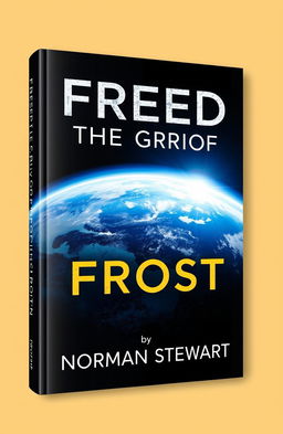 A captivating book cover featuring a stunning image of Earth as seen from space, showcasing its vibrant atmosphere with beautiful blues and whites