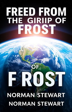 A captivating book cover design featuring a stunning image of Earth, showcasing its vibrant blue oceans and green landmasses with NASA-style detailing, emphasizing the planet's atmosphere with beautiful layers of clouds and a glowing horizon