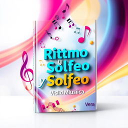 Create a book cover featuring musical symbols such as notes, accents, and clefs, infused with a profound Christian theme