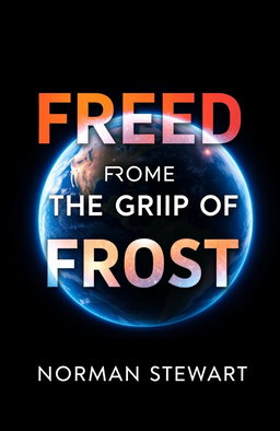 A visually striking book cover featuring a stunning image of Earth, showcasing the vibrant colors of its atmosphere as seen from space