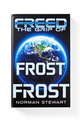 A visually striking book cover featuring a detailed depiction of Earth seen from space, showcasing the vibrant blue planet surrounded by a translucent layer of its atmosphere