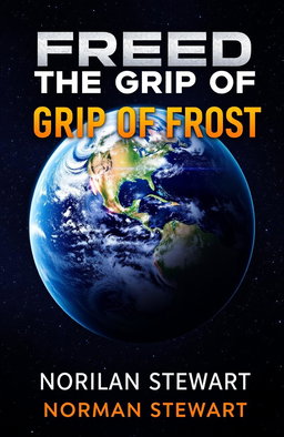 A visually striking book cover featuring a detailed image of Earth as seen from space, highlighting the planet's atmosphere with rich colors and textures