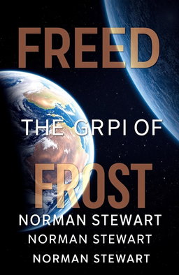 A visually striking book cover featuring a detailed image of Earth as seen from space, highlighting the planet's atmosphere with rich colors and textures