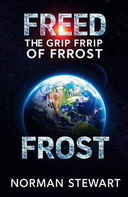 A visually striking book cover featuring a detailed image of Earth as seen from space, highlighting the planet's atmosphere with rich colors and textures