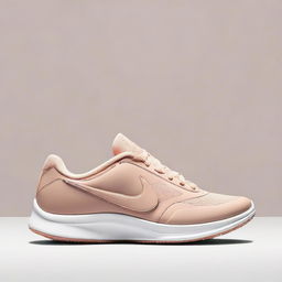 A brand new, sleek Nike shoe with a distinctive design, featuring a prominent swoosh logo, set against a neutral, nondescript background.