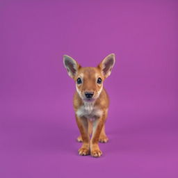 An engaging image featuring a prominent subject in the foreground set against a solid color background