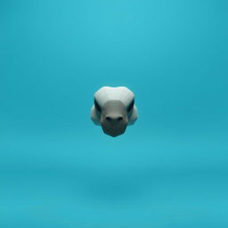 A striking image focusing on the main subject, now set against a solid color background that enhances its visual appeal