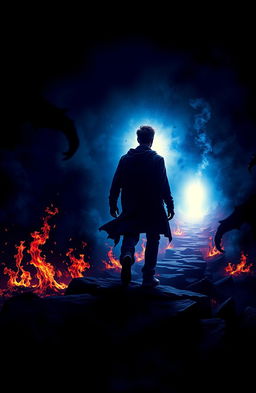 An inspiring album cover featuring a figure representing a person fighting for their dreams