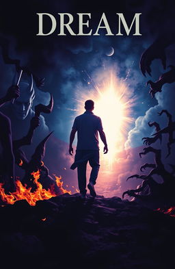 An inspiring album cover featuring a figure representing a person fighting for their dreams