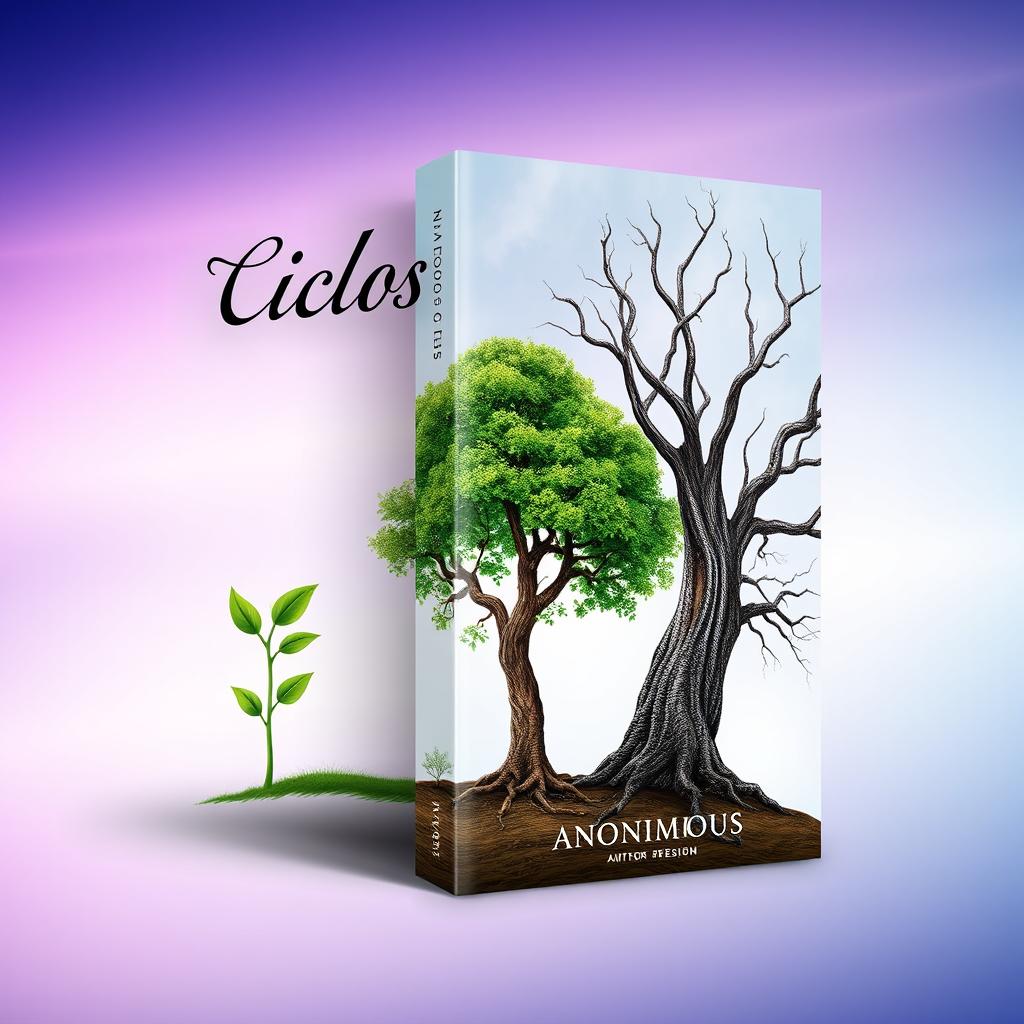 A captivating book cover design titled "Ciclos" by the author "ANONIMOUS"