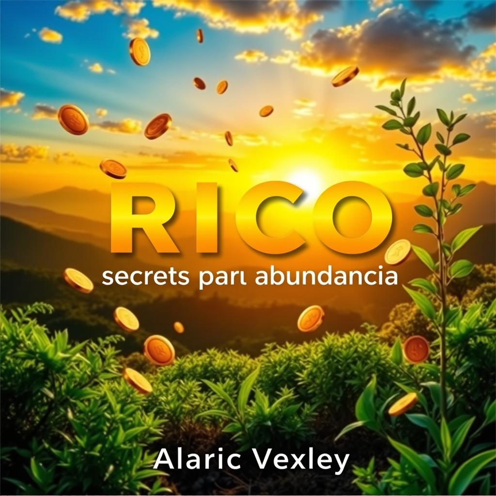 A visually striking flat cover design that captures the essence of abundance and new beginnings