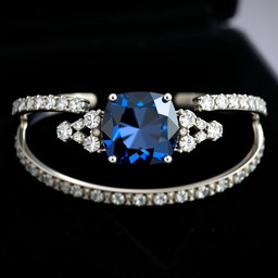 A stunning piece of jewelry that embodies a collaboration between Ralph Lauren and Swarovski, featuring a sophisticated bracelet