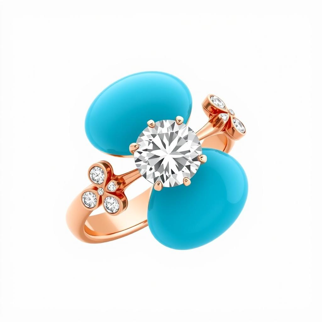 A breathtaking piece of jewelry that represents the harmonious collaboration between Van Cleef & Arpels and Tiffany & Co