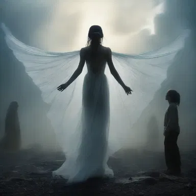 The movie used aeriform special effects to create an ethereal atmosphere.
