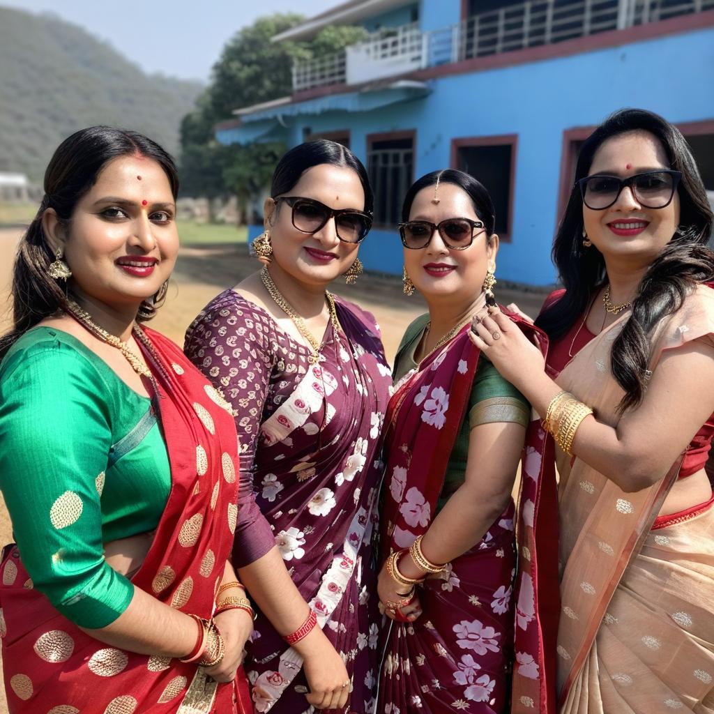 Make all wear saree