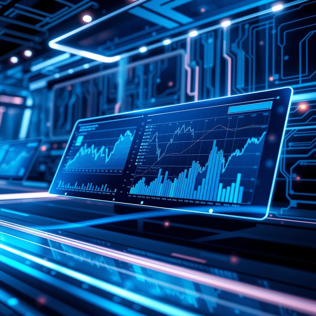 An artistic interpretation of Shannon-Waver, depicted as a sleek, modern digital interface displaying transaction data