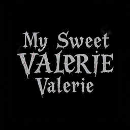 A simple black background