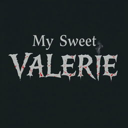 A simple black background