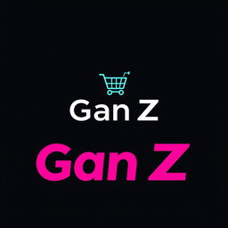 A logo design for an e-commerce business named 'Gan Z'