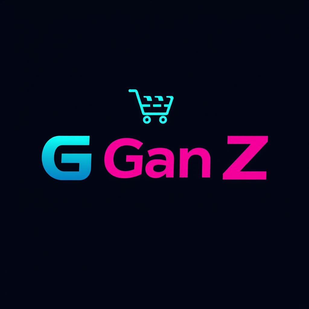 A logo design for an e-commerce business named 'Gan Z'
