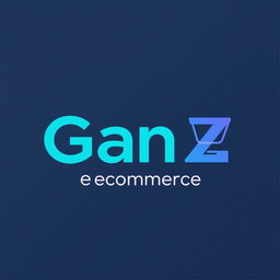 A logo design for an e-commerce business named 'Gan Z'
