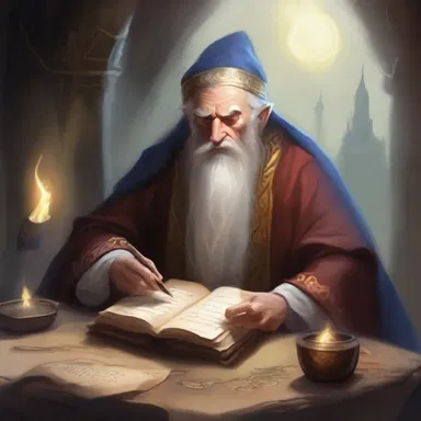 In the magical world of Eldoria, the ancient mage wrote an aerogramme to deliver an urgent message to the distant elf kingdom.