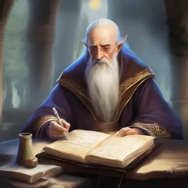 In the magical world of Eldoria, the ancient mage wrote an aerogramme to deliver an urgent message to the distant elf kingdom.