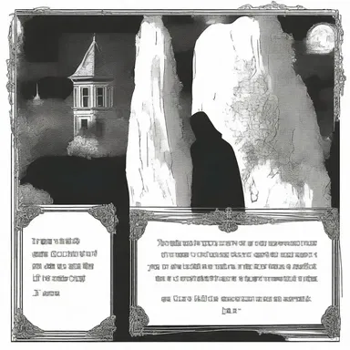 Haunted by an evil presence, the protagonist received an eerie aerogramme containing a chilling message with no return address.
