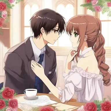 In the popular anime series, the love-struck protagonist sent a heartfelt aerogramme to his crush, confessing his feelings in a romantic and dramatic way.