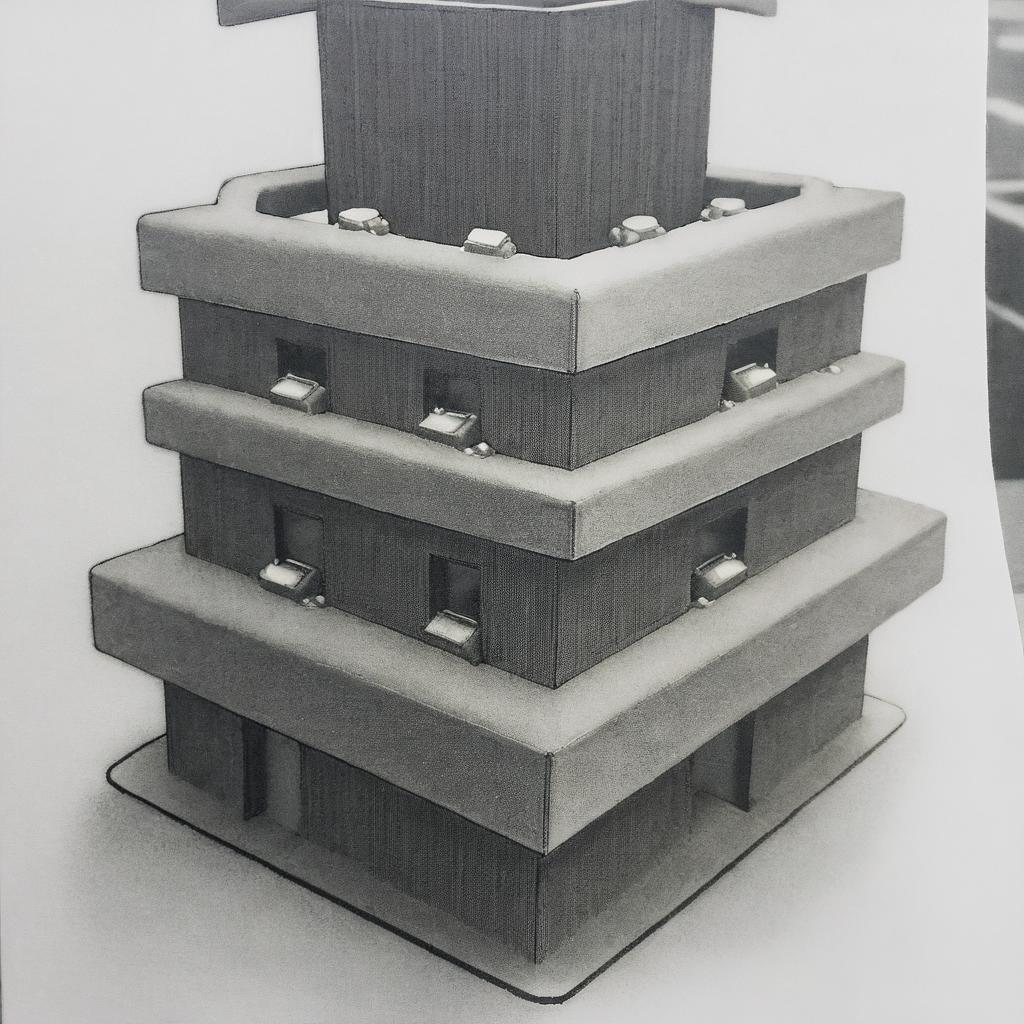 Innovative Geometric Building Design: A Modern Architectural Marvel