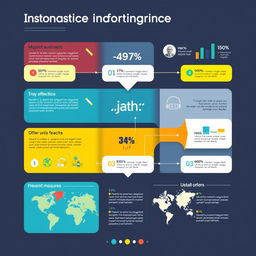 A visually appealing infographic design that effectively communicates information
