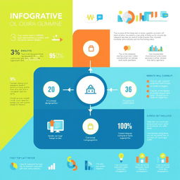 A visually appealing infographic design that effectively communicates information