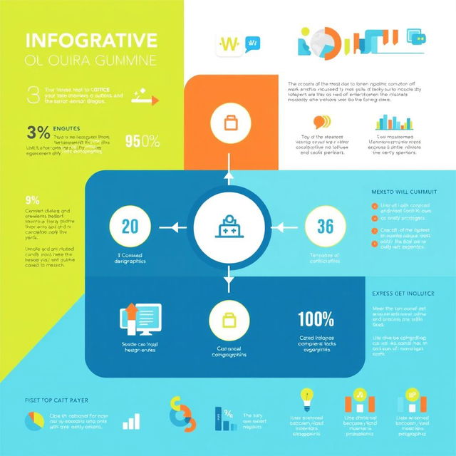A visually appealing infographic design that effectively communicates information