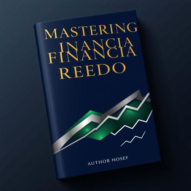 An elegant and modern ebook cover design for a finance-themed book