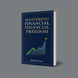 An elegant and modern ebook cover design for a finance-themed book