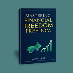 An elegant and modern ebook cover design for a finance-themed book