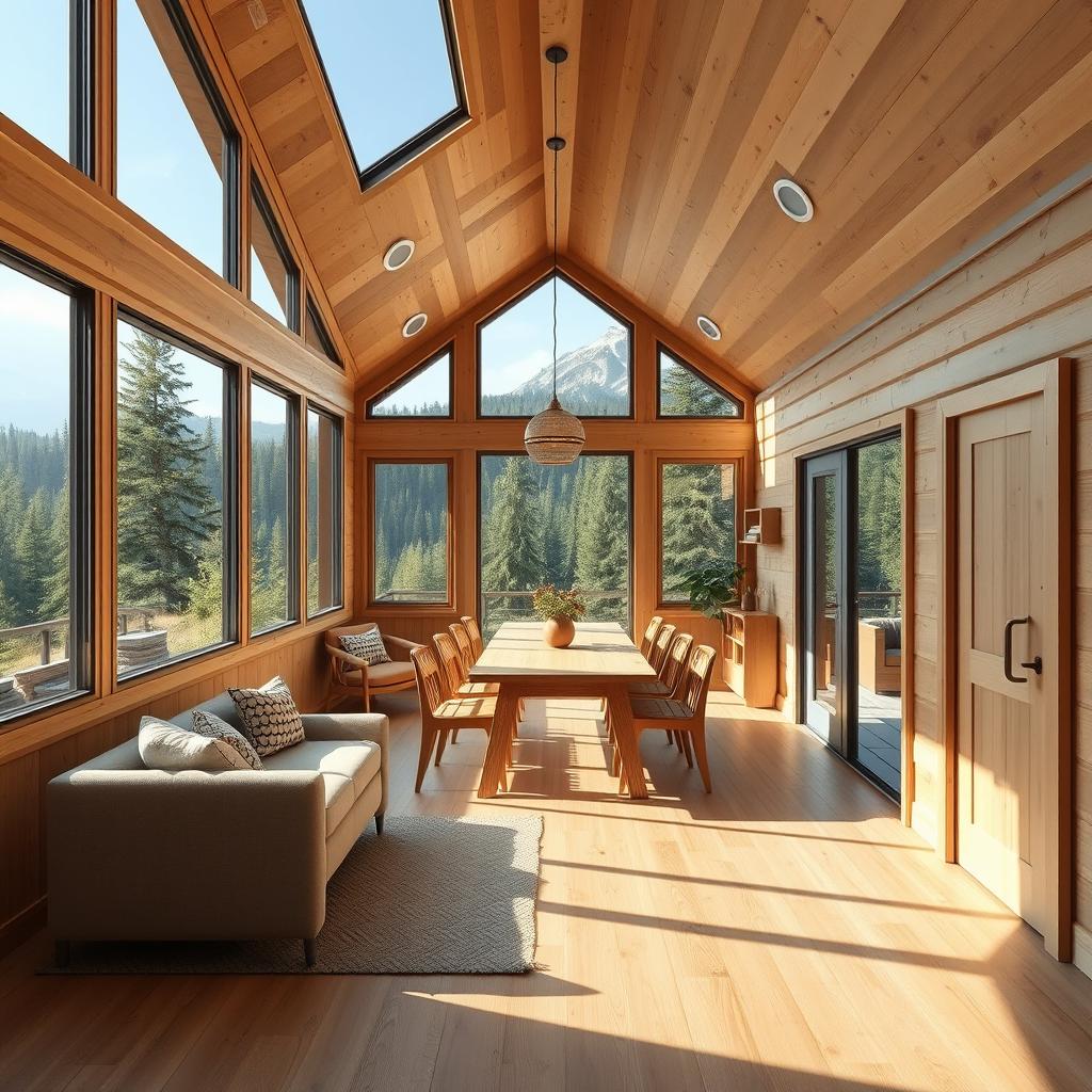 Cozy Mountain House Interior Design
