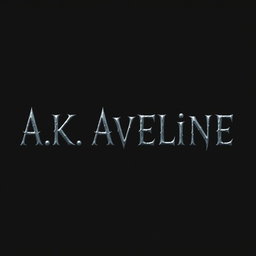 A black background with hauntingly beautiful text in the center reading "A
