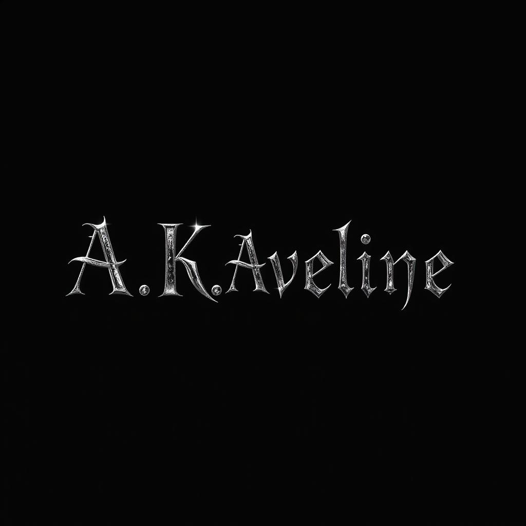 A black background with hauntingly beautiful text in the center reading "A
