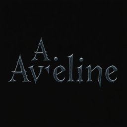 A black background with hauntingly beautiful text in the center reading "A