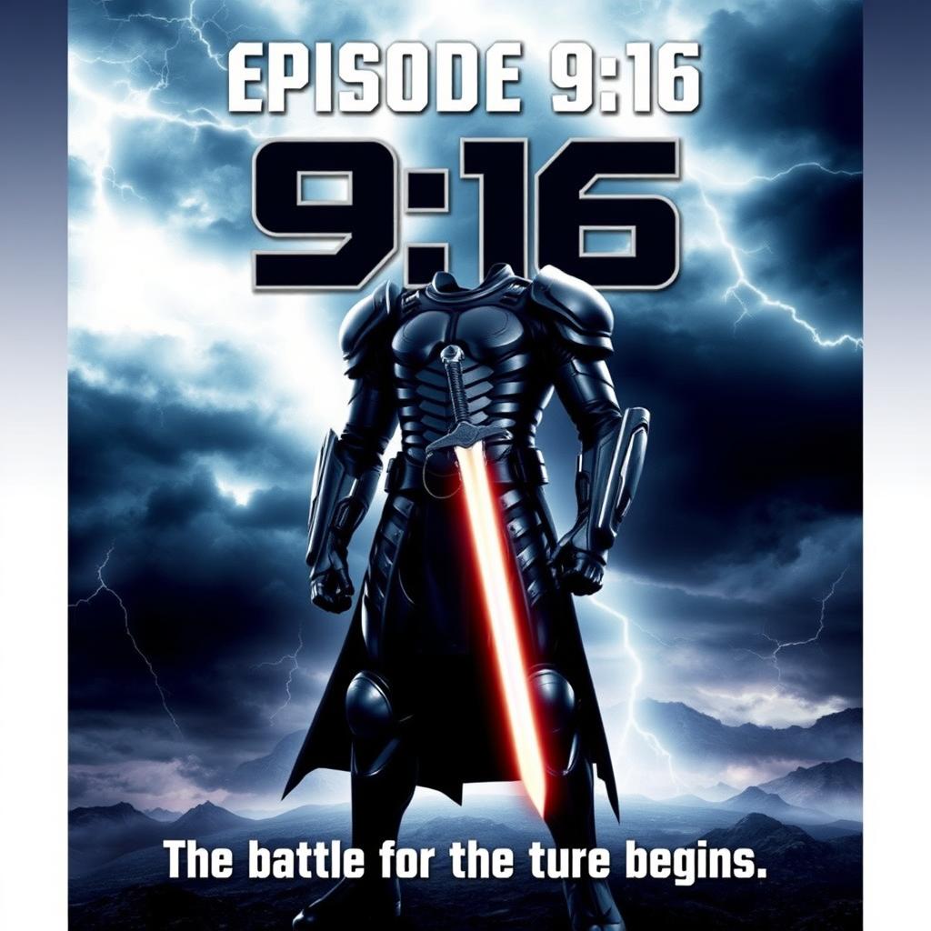 A dramatic movie poster for a fictional film titled 'Episode 9:16'