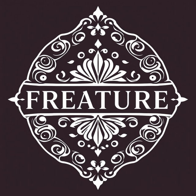 A unique and eye-catching logo design for a company that symbolizes creativity and strength, incorporating beautiful typography that is clear and artistic