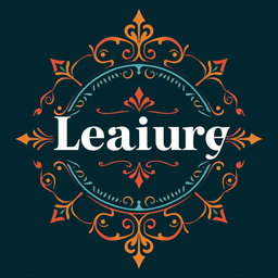 A unique and eye-catching logo design for a company that symbolizes creativity and strength, incorporating beautiful typography that is clear and artistic