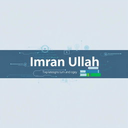 A modern and professional digital banner image sized at 1800px by 400px, showcasing a theme of technology, creativity, and organization