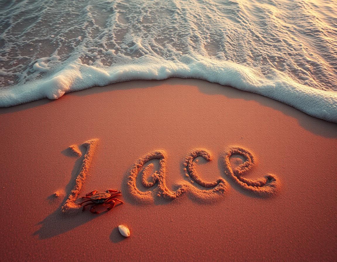 A closeup photo from above of the sea surf at a tropical destination during sunset