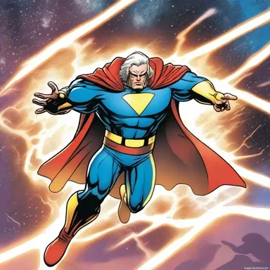 In the comic book series, the superheroes draw their powers from the mysterious aether that flows through the universe.