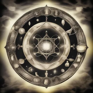 According to some religious beliefs, the aether is the celestial substance through which divine beings communicate with mortals.