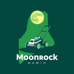 A visually striking logo design featuring the outline of the state of Maine as the primary shape